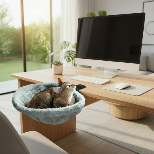 VexNest · Cama  Colgante  para  Escritorio